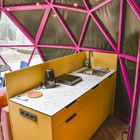 Luksusowy namiot Ciki Puki Glamping Połąga